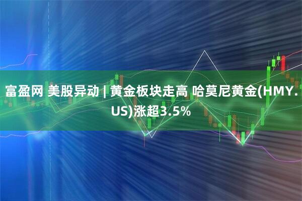 富盈网 美股异动 | 黄金板块走高 哈莫尼黄金(HMY.US)涨超3.5%